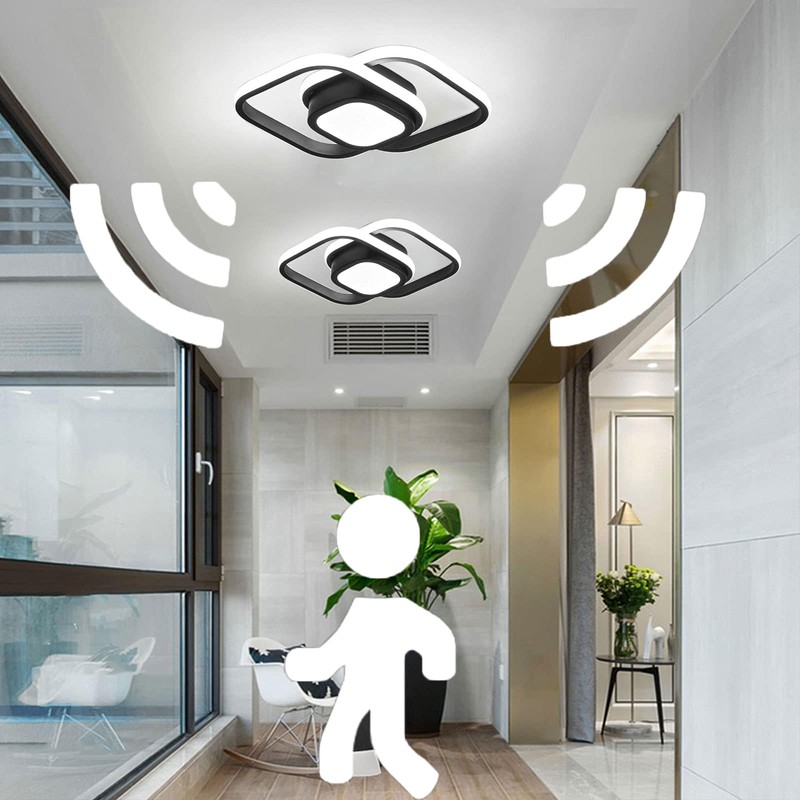 EIDEARAY Motion Sensor LED Ceiling Light Indoor, 36W Cool White