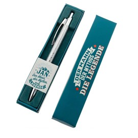 History & Heraldry Top Kuli Kerl & Lady Ballpoint Pen with Engraving + Gift Box