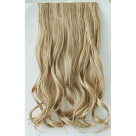 One Piece Wavy Clip in Hair Extensions (#25 Sandy blonde)