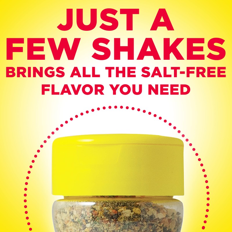 Dash Salt-Free Seasoning Blend, Original, 2.5 Ounce (Pack of 8)