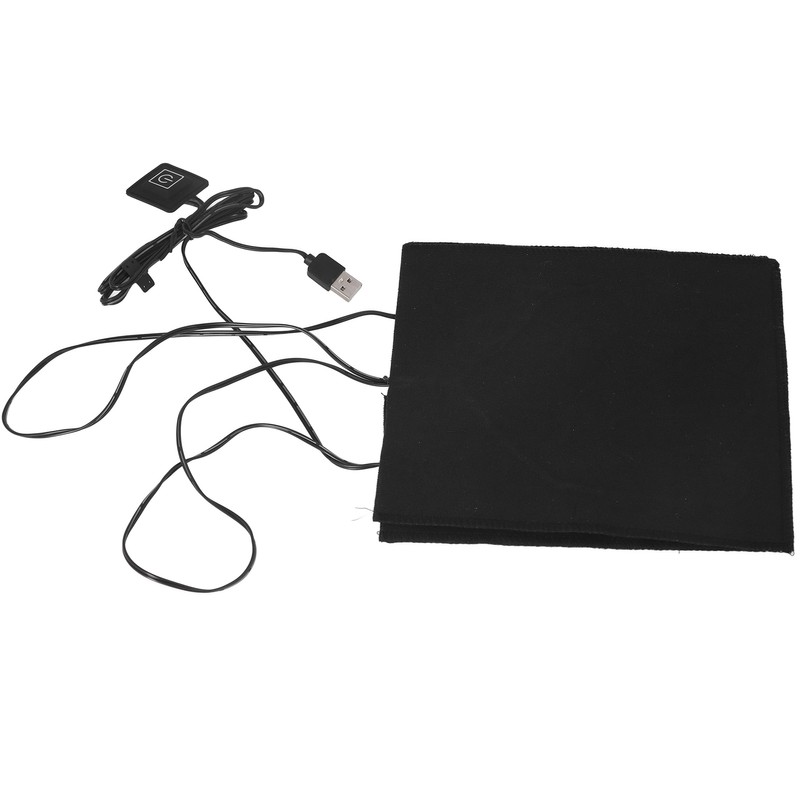 USB Electric Heating Sheet 3 Levels Adjustable Temperature Washable Carbon