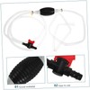 PACKOVE Manual Fuel Siphon Pump with Valve for Oil Water