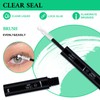 LASHSUN 2-in-1 Lash Cluster Glue Kit, Waterproof Bond and Seal,