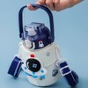 Insulated Big Belly Water Bottle 316 Stainless Steel Astronaut Patterned