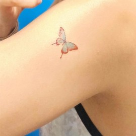 Fashion Butterfly Henna Tattoo Tattoo Sticker 15ea