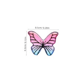 Baluue 12 Butterfly Nail Art Charms Acrylic Nail Jewels for DIY Manicure Crafts Elegant