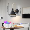 Battery Operated Wall Sconces Set Of Two, Rechargeable Wireless Wall
