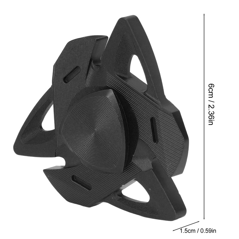 Fingertip Gyroscope Reduce Anxiety Aluminium Alloy Decompression Rotating Toy for