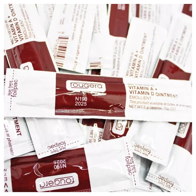 Crema Fougera Vitamina A, D Tatuaje Microblading 10 Pzs