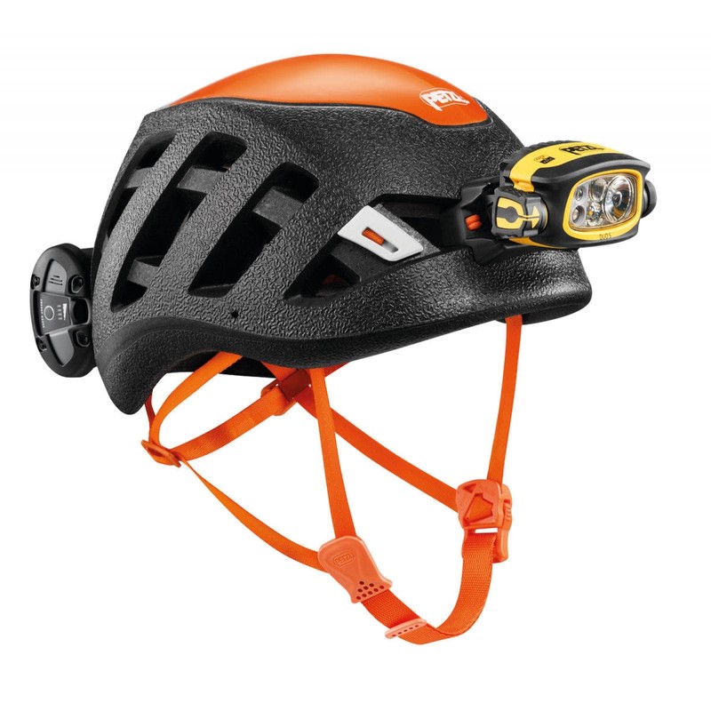 PETZL Adult Sirocco Adapt Mounting System, Black, One Size