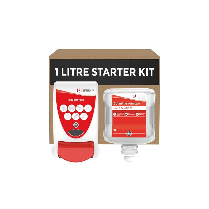 SC Johnson Professional Cutan Sanitiser Starter Kit - Wall Mounted
