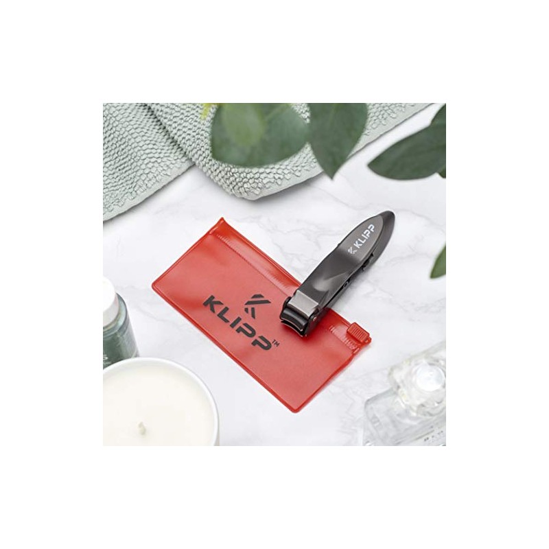 Nail Clippers for Men with Catcher - KLIPP Razor-Sharp Heavy