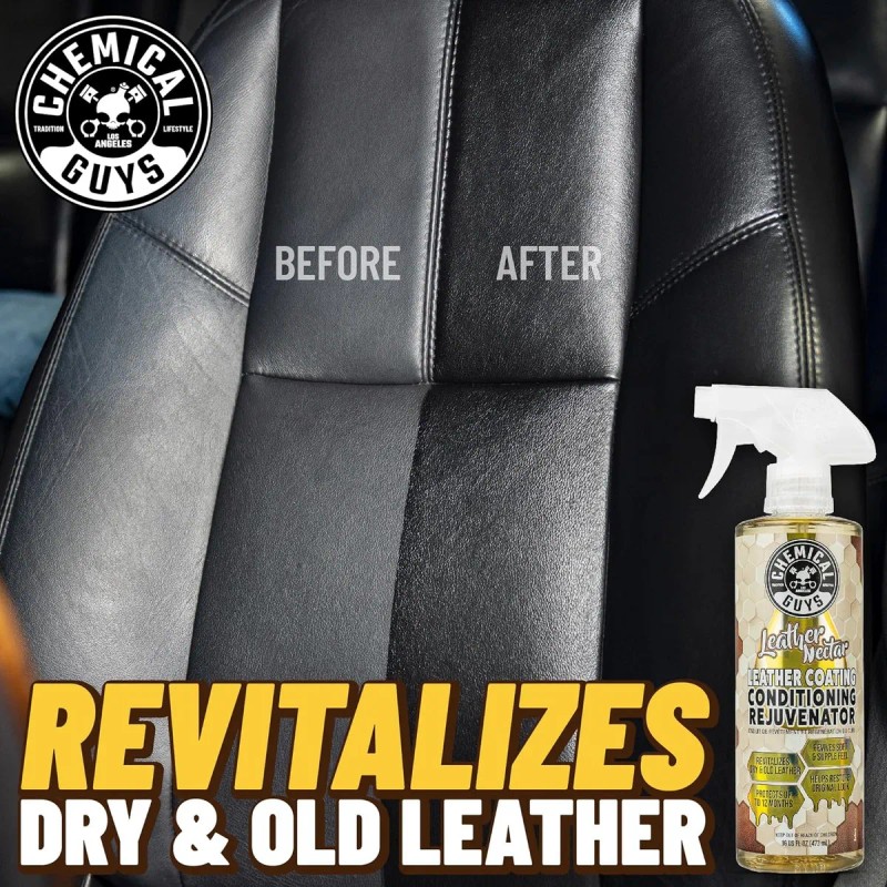 Chemical Guys Leather Néctar Acondicionador Rejuvenecedor