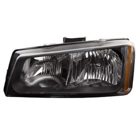 HEADLIGHTSDEPOT Headlight Driver Left CAPA Certified Compatible with 03-06 Avalanche 1500 2500/03-06 Silverado And 05-06 Avalanche 1500/07 Silverado And 05-06