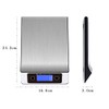 Kitchen Digital Multifunction Food Scale Silver, Stainless Steel Kitchen Helper