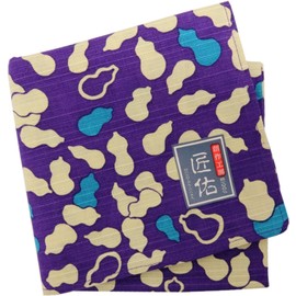 Kyoyu 029001701 Furoshiki Mashu Gourd, Purple, 19.7 x 19.7 inches (50 x 50 cm), Cotton Furoshiki