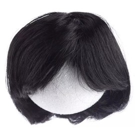Antina's Set of 4 Antina's Black Pageboy with Bangs 16" Doll Wigs