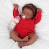 CHAREX Realistic 18 Inch Reborn Baby Doll - African American