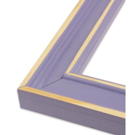 The Rusty Roof-Distressed Classic French Lilac-Solid Wood Picture Frame-11.75x16.5 (A3)