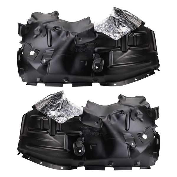 TRQ TRQ Front Inner Fender Liner Set Compatible with 2018-2023