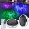 Pool Lighting Underwater Solar, Pack of 2 Floating Pool Lighting