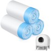 60 Pack Cat Litter Liners with Drawstring, Heavy-Duty for M4