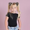 Leopard Print Ears Headband for Girls Cheetah Ears Headbands for