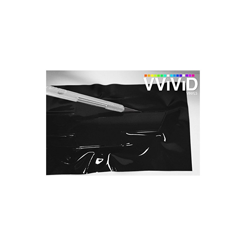 VViViD Auto Emblem Vinyl Car Wrap 11.8 Inch x 4