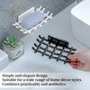 EOAMGO Soap Dish for Shower Bathroom,Soap Holder, 2PCS No-Drilling Wall