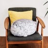 RUNYA Blob Seal Pillow Cute Chubby Seal Plush Toy Stuffed