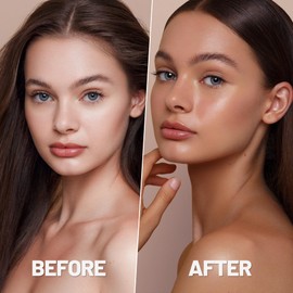 Face Tanning Drops to Add to Lotion,14 Day Long Lasting Effect Face Self Tanner Bronzing Drops, Natural Organic Ingredients, Quick Tan Drops, Self Tanning Drops for Face and Body