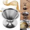El filtro de café, el filtro de café reutilizable de