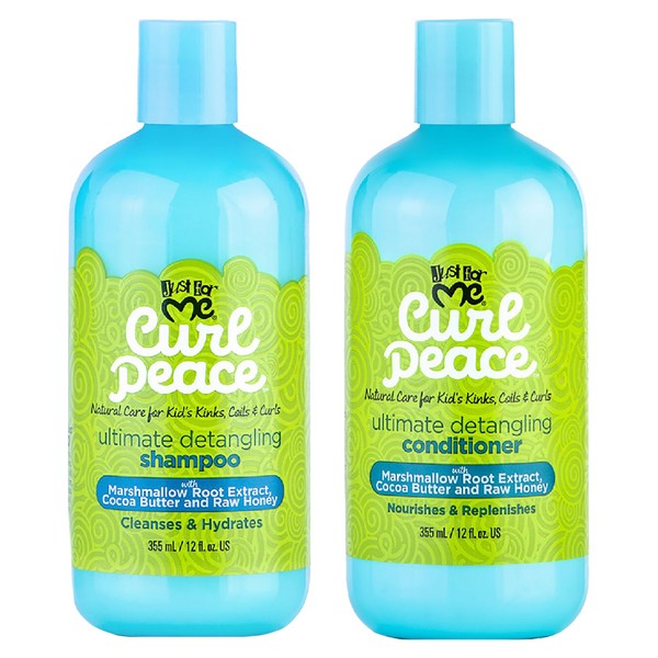 Just for Me Curl Peace Ultimate Detangling Shampoo & Conditioner
