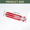 HARFINGTON 4pcs Pre-Drilled Blank Screwdriver Tool Handles 5.3mm Hole 80mm