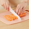 Cuchillo de cerámica para bistec, cuchillos superafilados, 6 piezas de