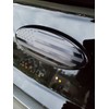 9 Inch Front Grille American Flag Emblem for Ford, Rear