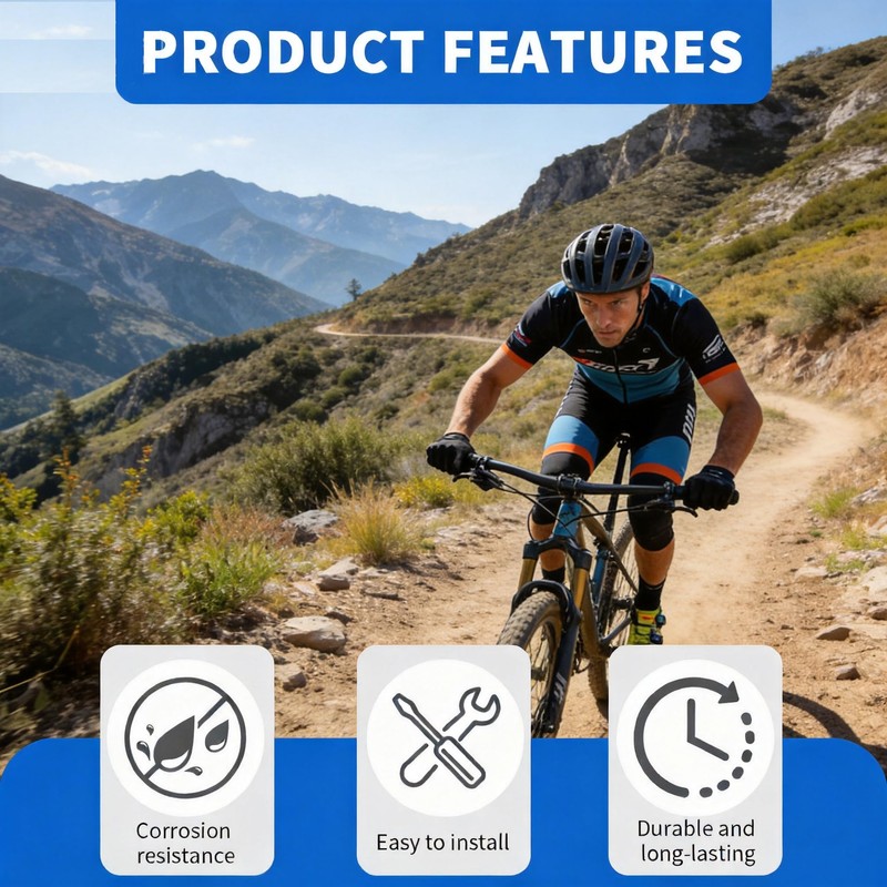 SPD Cleats Compatible with Shimano SH51 SH56, Bike Cleats Anti-Slip