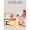 1500W Space Heater, Small Space Heater for Indoor Use, PTC