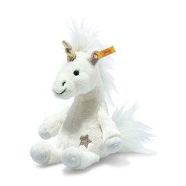 Steiff Unica Unicorn Sitting, Premium Unicorn Stuffed Animal, Unicorn Toys, Stuffed Unicorn, Unicorn Plush, Cute Plushies, Plushy Toy for Girls Boys and Kids, Soft Cuddly Friends (White, 8")