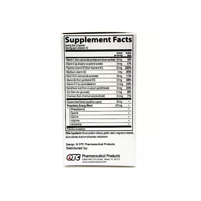 Neurobion Energy Dietary Supplement 60 Capsules Vitamina B1 B2 B6