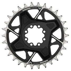 SRAM X0 Eagle Transmission Direct Mount Chainring Black, 32T, 3mm Offset/Boost