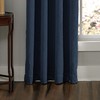 Curtainworks Lenox Grommet Curtain Panel, 50 by 84", Navy,1Q80630GNY