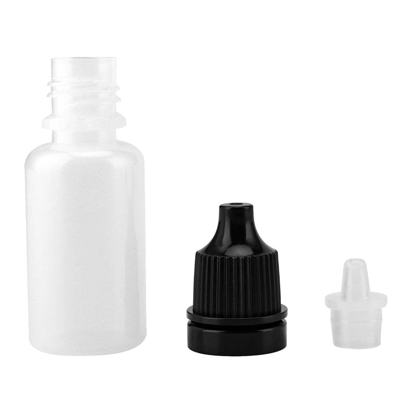 KOHAND 200 PCS 10ML Plastic Dropper Bottles, Squeezable Dropper Bottles