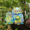 SHIDXIB 1Pcs Creative Window Hanging Decorative Owl Decor Window Hangings