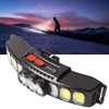 Wave Induction Headlight with Power Display 1200mAh Bright USB Charging
