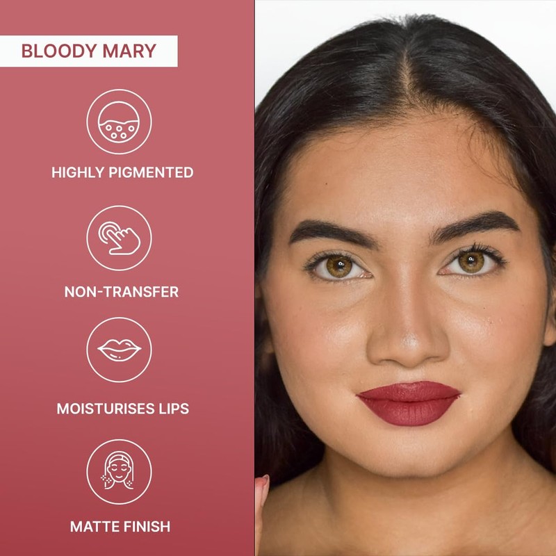 Love Earth Liquid Mousse Lipstick 2.O Matte Finish Combo Kit
