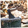Sosoport Wooden Axe Handle for Mini Hatchet Replacement Handle Comfortable