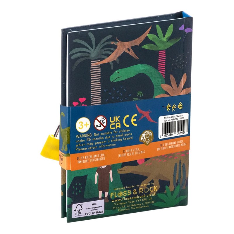 Floss & Rock Dino My Scented Secret Diary, Cola Scent