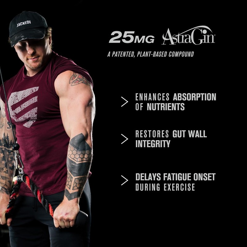 Jacked Factory Build-XT Daily Muscle Builder & Performance Enhancer -