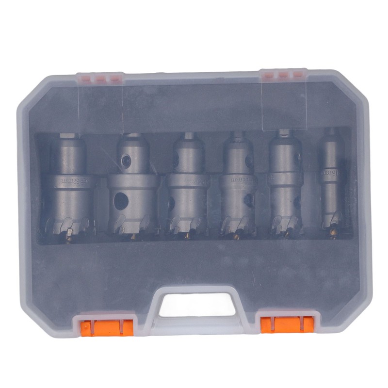 6PCS Set Carbide Hole Saw Kit 16 to 32mm TCT